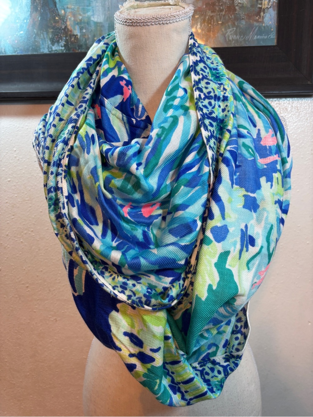 Lilly Pulitzer Beautiful Infinity Multi-Color Scarf